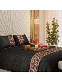 Stoa Paris - Vista Grandeur Double Bedsheet with 2 Pillow Covers