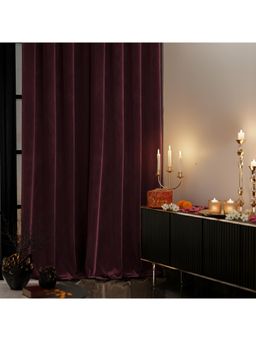 Stoa Paris - Velvet Vintage Rose Door Curtain