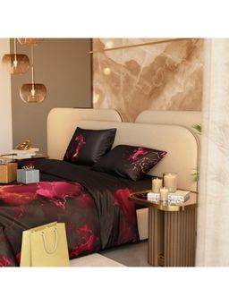 Stoa Paris - Eclipse Of Desire King Bedsheet with Pillow Covers (King)