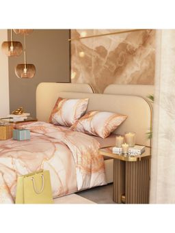 Stoa Paris - Louvre 300 Tc Serenade In Champagne Bedsheet with 2 Pillow Covers (King)