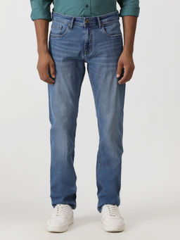 Greenfibre - Light Blue Cotton Blend Jeans