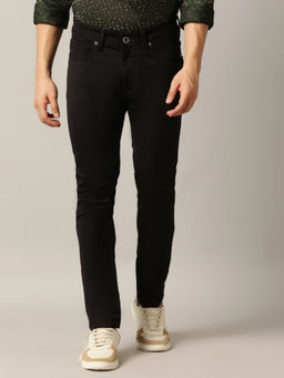 JadeBlue - Black Cotton Blend Jeans