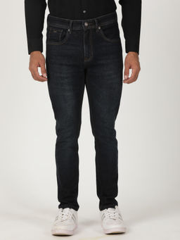 Greenfibre - Tinted Ink Black Cotton Stretch Jeans