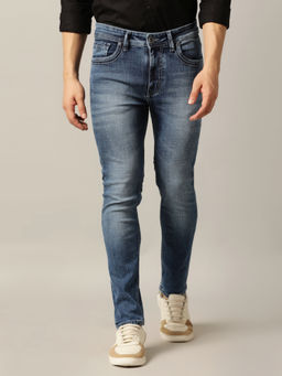 JadeBlue - Mid Blue Cotton Blend Jeans