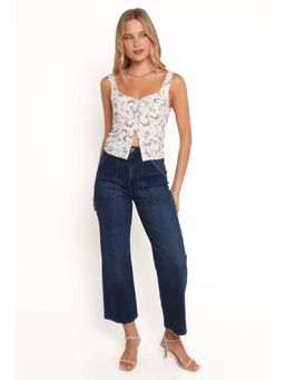 Petal & Pup - Ivory Floral Jia Top