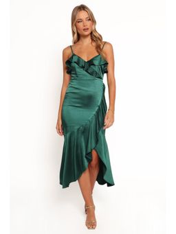 Petal & Pup - Emerald Green Birdie Wrap Dress