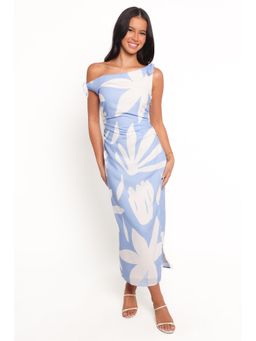 Petal & Pup - Blue Floral Delani Midi Dress
