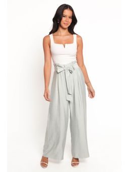 Petal & Pup - Sage Kieran Silky Belted Pant (Set of 2)