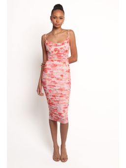 Petal & Pup - Pink Floral Tempest Midi Dress