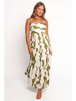 Petal & Pup - Green Cora Maxi Dress