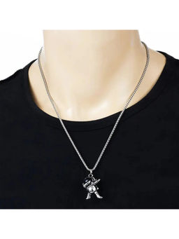 Salty Alpha - Dab It Silver Necklace