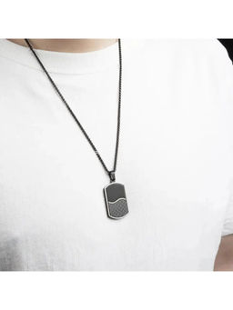 Salty Alpha - Black Zey Pendant Necklace