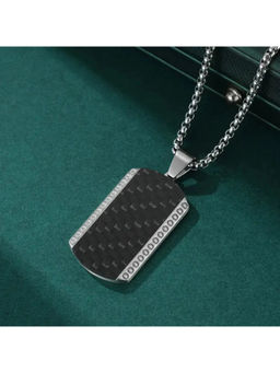 Salty Alpha - Madrid Silver Pendant Necklace