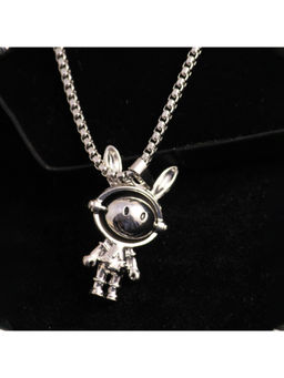 Salty Alpha - Silver Beanie Baby Necklace