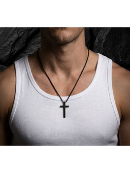 Salty Alpha - Black Sacred Crossroads Necklace