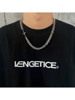 Salty Alpha - Silver Vogue Vanguard Necklace