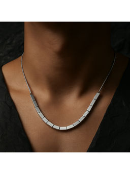 Salty Alpha - Classic Silver Link Necklace