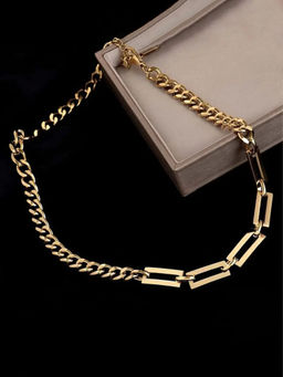 Salty Alpha - Gold Artisan Necklace