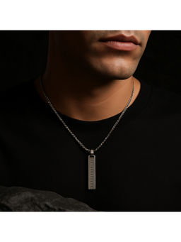 Salty Alpha - Spartan Black-Silver Necklace