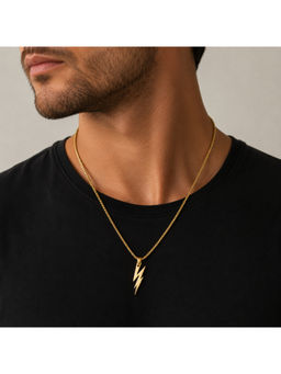 Salty Alpha - Gold Voltage Necklace