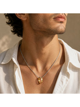 Salty Alpha - Gold Promise Ring Necklace