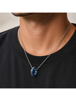 Salty Alpha - Blue Promise Ring Necklace