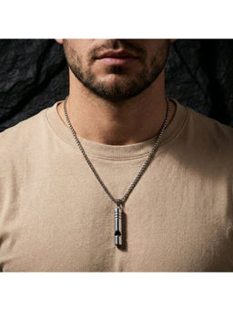 Salty Alpha - Viking Horn Silver Necklace