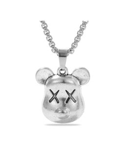Salty Alpha - Copper Ted Silver Necklace