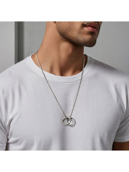 Salty Alpha - Dual Swanky Silver Necklace