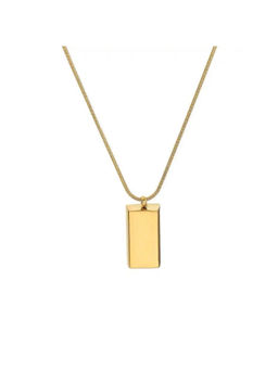 Salty Alpha - Eternity Charm Gold Necklace