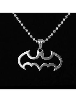 Salty Alpha - Bruce Wayne Silver Pendant Necklace
