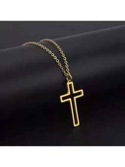 Salty Alpha - Jesus Love Gold Necklace