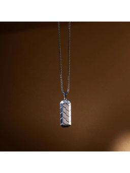 Salty Alpha - Velocity Vortex Silver Necklace