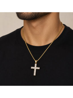 Salty Alpha - Gold James The Great Cross Necklace