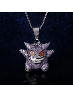 Salty Alpha - Multi-Color Monstrous Marvel Pendant Necklace