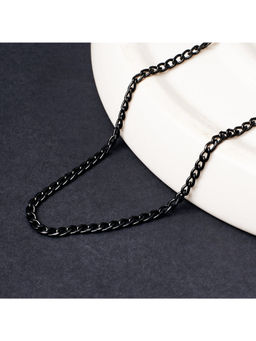 Salty Alpha - Ironclasp Black Necklace