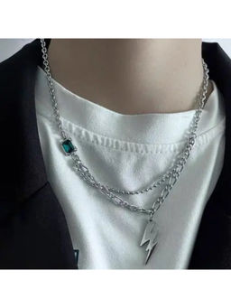 Salty Alpha - Green Cosmo Thunder Necklace