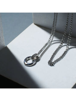 Salty Alpha - Trend Blend Silver Necklace