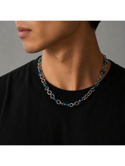 Salty Alpha - Nautical Blue Bead Necklace
