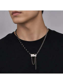 Salty Alpha - Silver Shadowplay Necklace