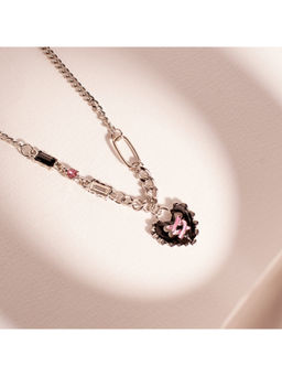 Salty Alpha - Multi-Color Contemporary Love Link Necklace