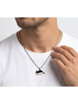 Salty Alpha - Black Meow-In-A-Box Necklace