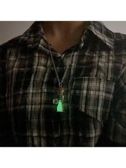 Salty Alpha - Clear Captured Soul Necklace