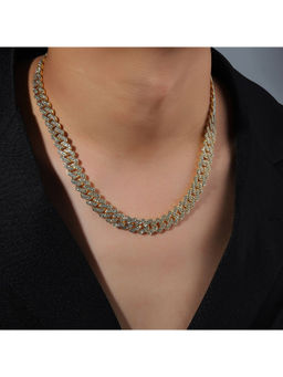 Salty Alpha - White Vandal Gold Necklace