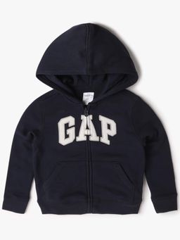 GAP - Navy Blue Full Sleeves Zipper Hoodie