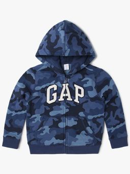 GAP - Blue Full Sleeves Zipper Hoodie