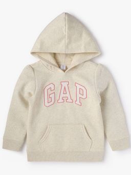 GAP - Cream Full Sleeves Pull On Hoodies