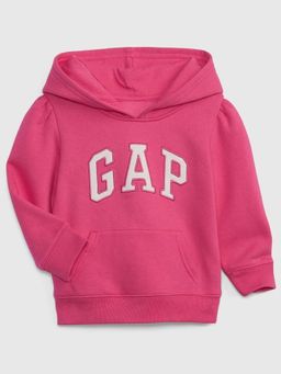 GAP - Pink Full Sleeves Pull On Hoodies