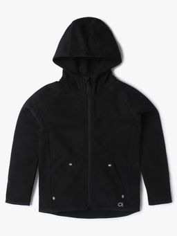 GAP - Black Full Sleeves Zipper Hoodie