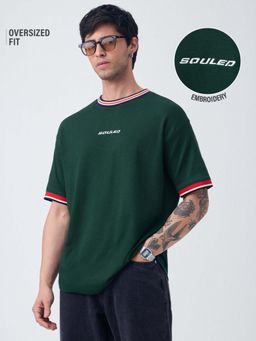 The Souled Store - Oversized T-Shirt Pistachio Men Oversized T-Shirt